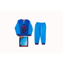 Dikke katoenen kinderpyjama - Spider-Man - middelblauw - 122