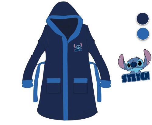 Disney Stitch Prinsessenkap met capuchon van katoen voor jongens - donkerblauw - 122-128