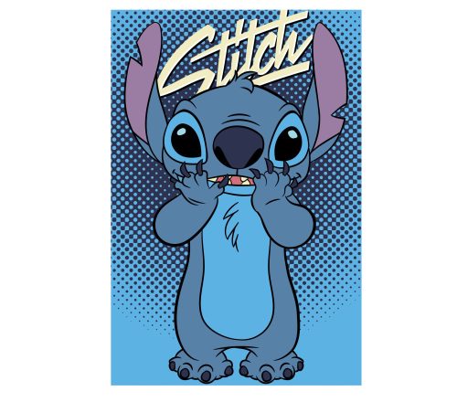 Disney Stitch fleece deken - 100 x 150 cm