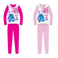Disney Stitch jersey katoenen pyjama - roze - 110