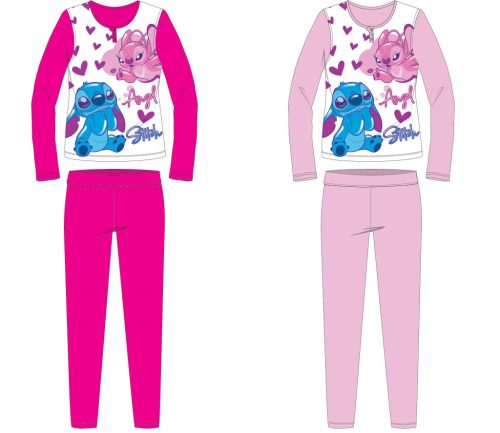 Disney Stitch jersey katoenen pyjama - roze - 110