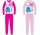 Disney Stitch jersey katoenen pyjama - roze - 128