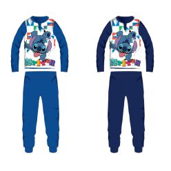 Disney Stitch jersey katoenen pyjama - middelblauw - 104