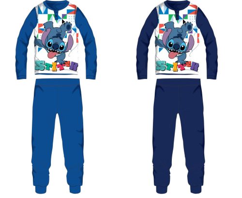 Disney Stitch jersey katoenen pyjama - middelblauw - 128