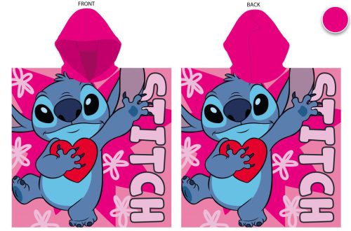 Disney Stitch 55x110 cm sneldrogende poncho