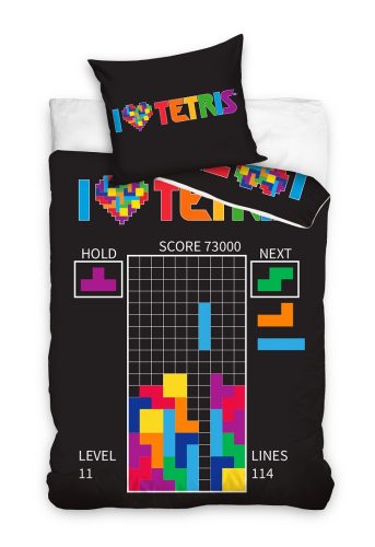 Tetris beddengoed set 140x200 cm, 70x90 cm