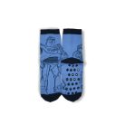 Antislip kinder enkelsokken - Toy Story - pluche - denimblauw - 23-26