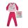 Lange dunne katoenen kinderpyjama - Eenhoorn - Jersey - roze - 98