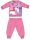 Eenhoorn winter dikke baby pyjama - katoenen flanellen pyjama - roze - 86