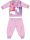 Eenhoorn winter dikke baby pyjama - katoenen flanellen pyjama - lichtroze - 92