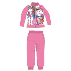 Eenhoorn meisjes vrijetijdskleding - roze - 128