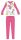 Eenhoorn lange dunne kinderpyjama - katoenen jersey pyjama - roze - 98